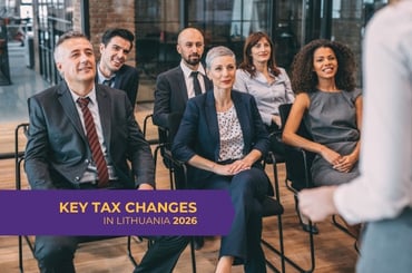 Seminaras: Svarbiausi mokesčių pokyčiai Lietuvoje 2026